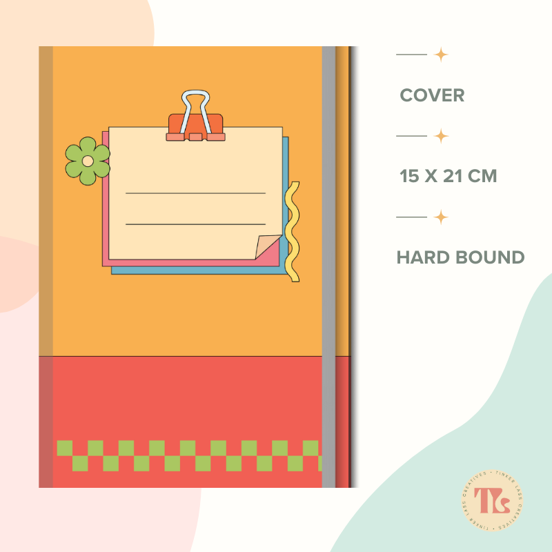 Notepad - Fold Duo Cover - 70 Retro