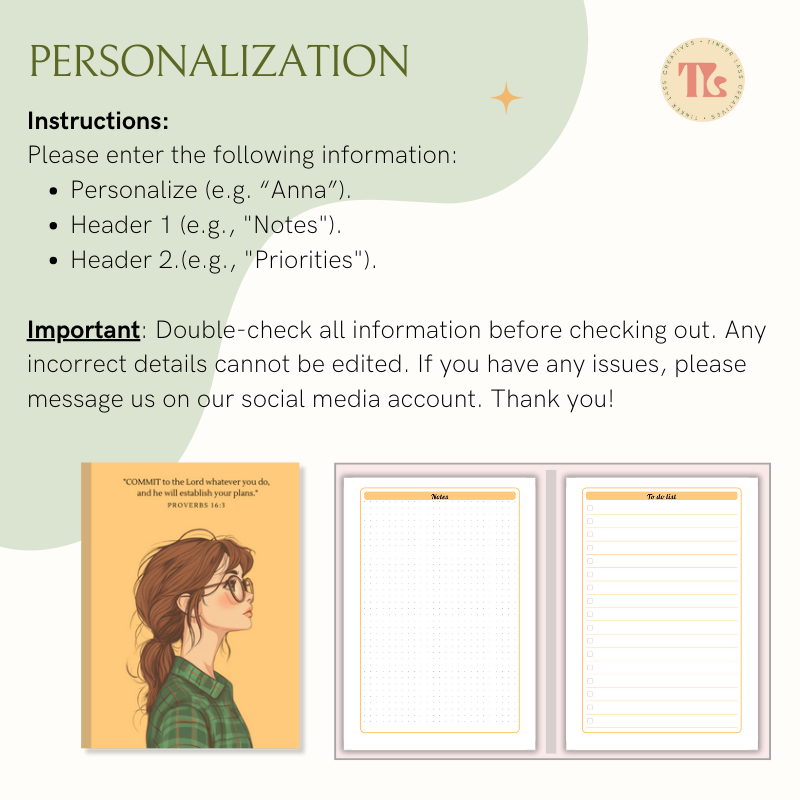 Notepad - Fold Duo Planner - Proverbs Collection