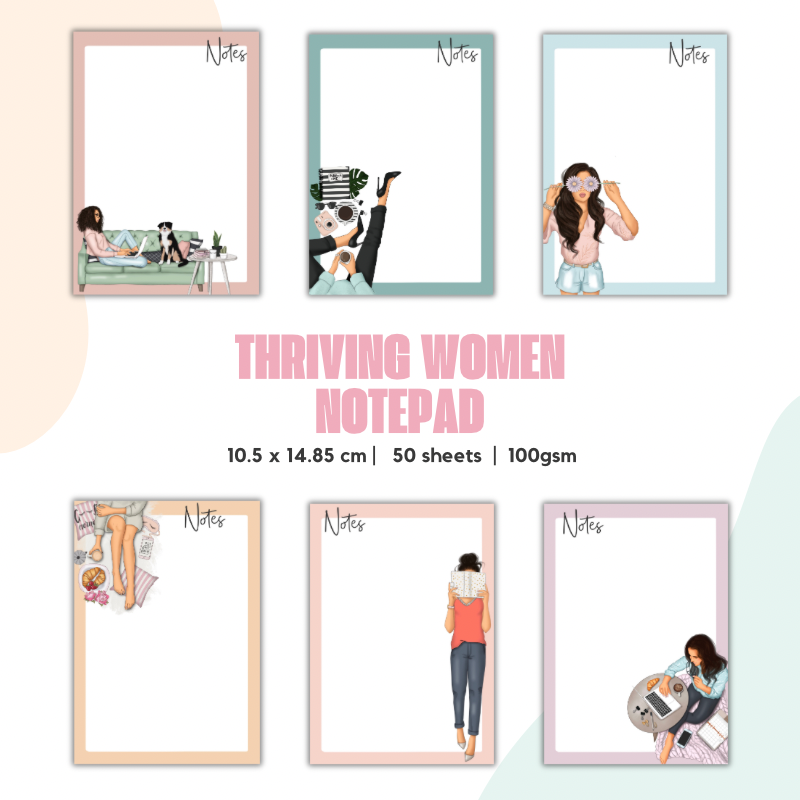 Notepad - A6 - Thriving Women Series 01