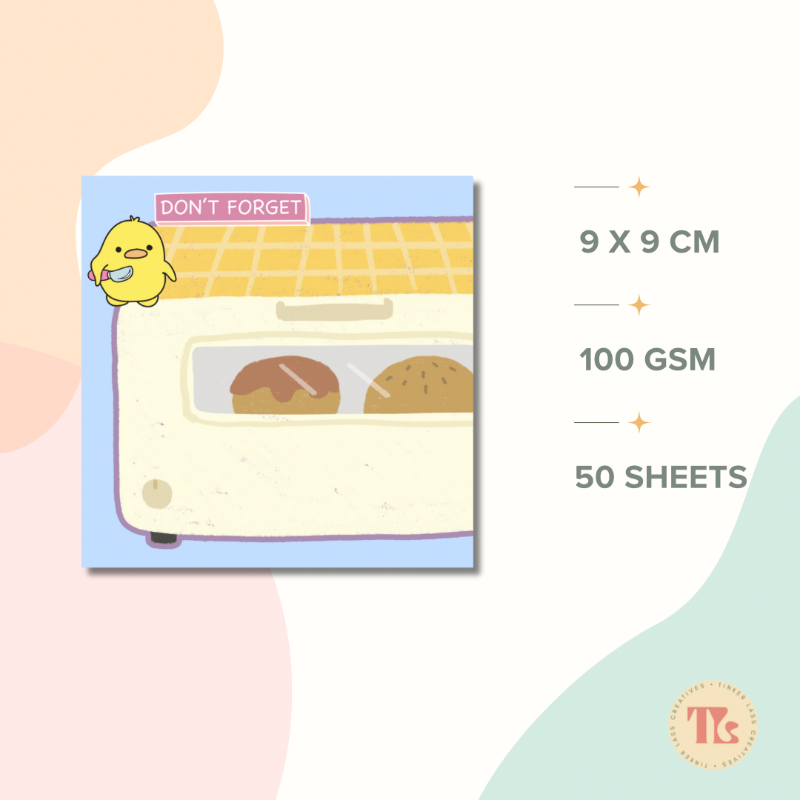 Notepad - A6 - Breakfast Series 01