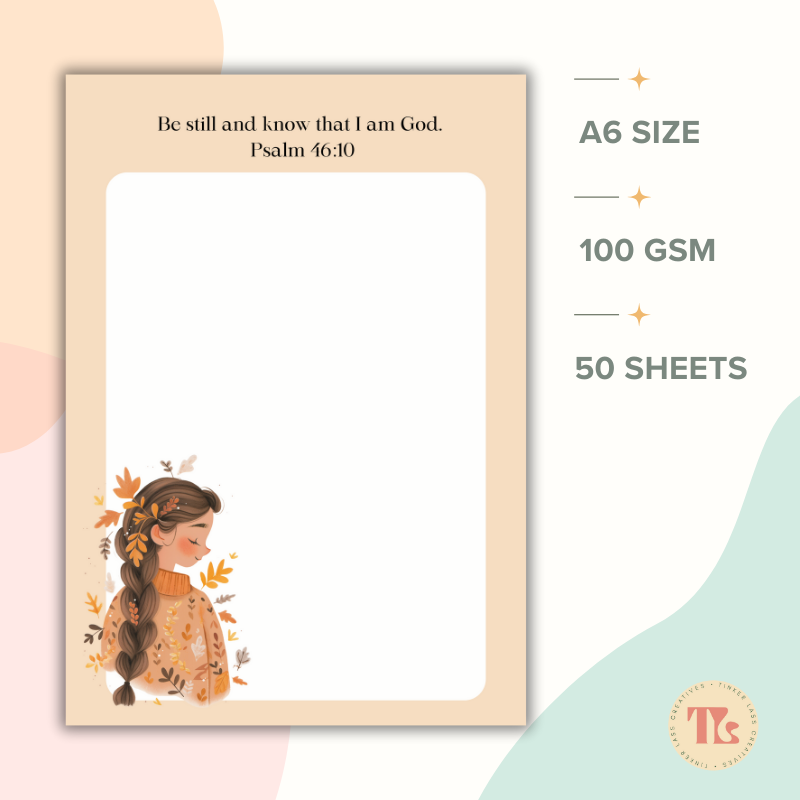 Notepad - A6 - Faith Series 01