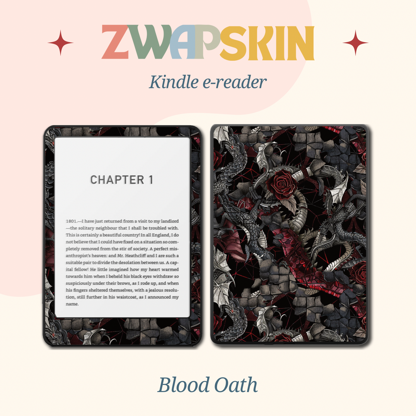 Kindle Skin – Dragon Gothic