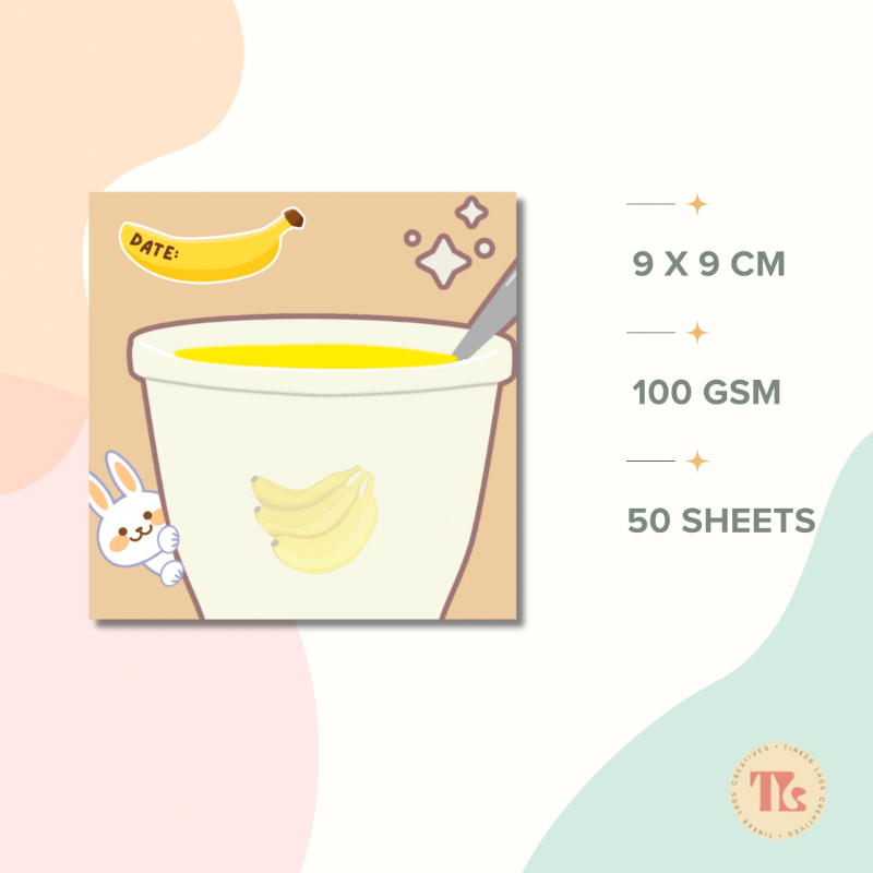 Notepad - A6 - Breakfast Series 01