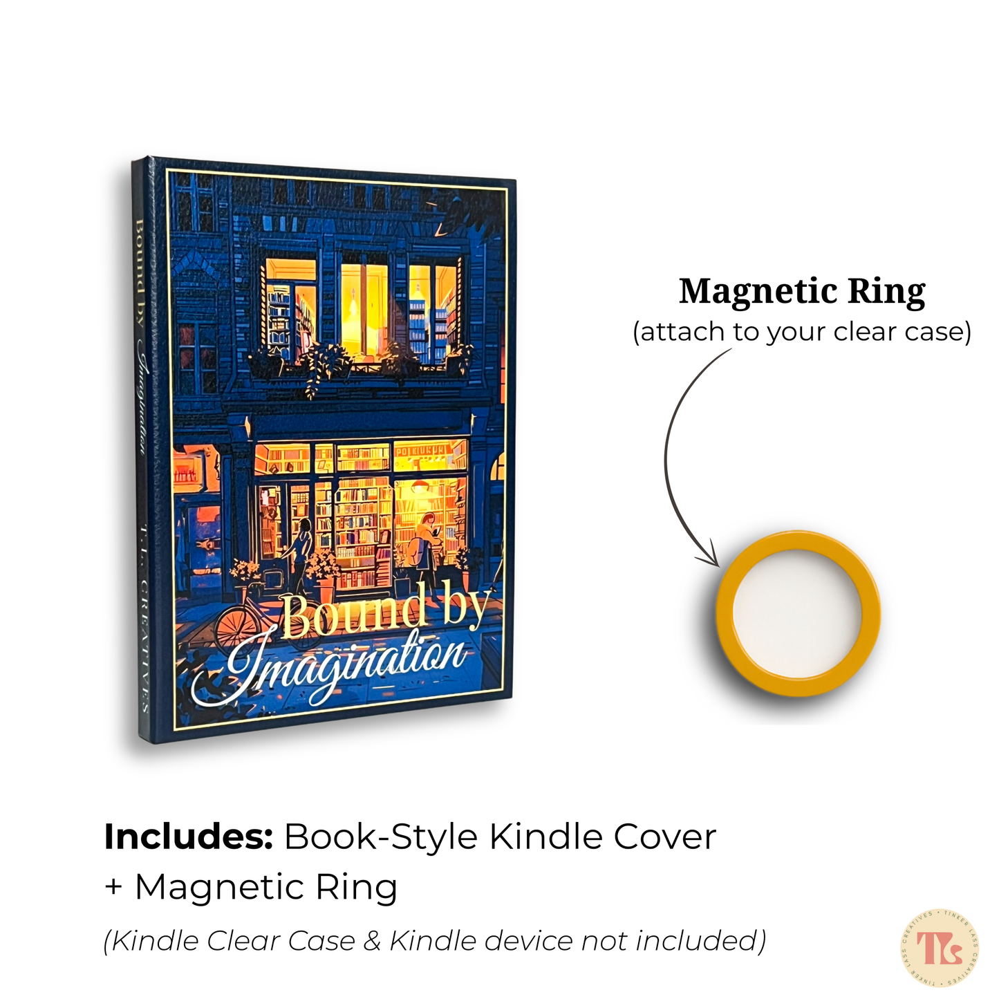 Kindle Cover - Bound by Imagination