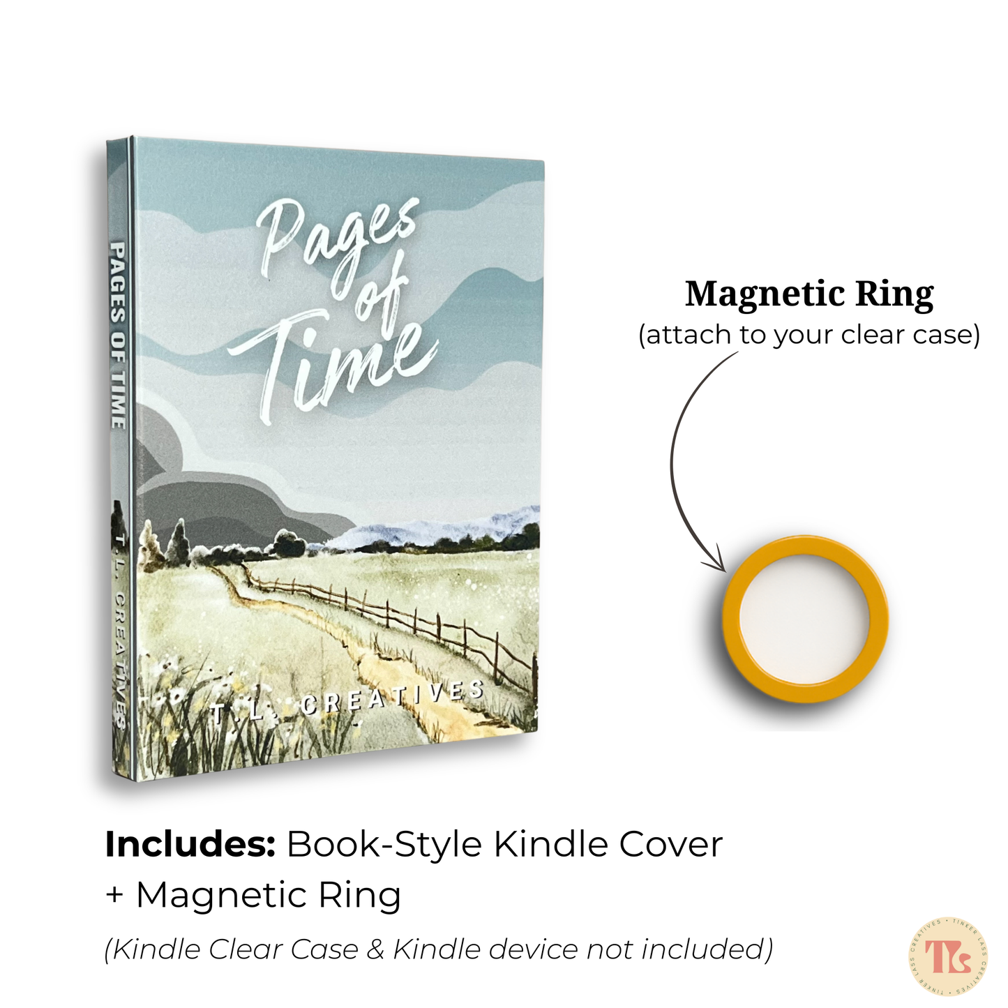 Kindle Cover -Pages of Time