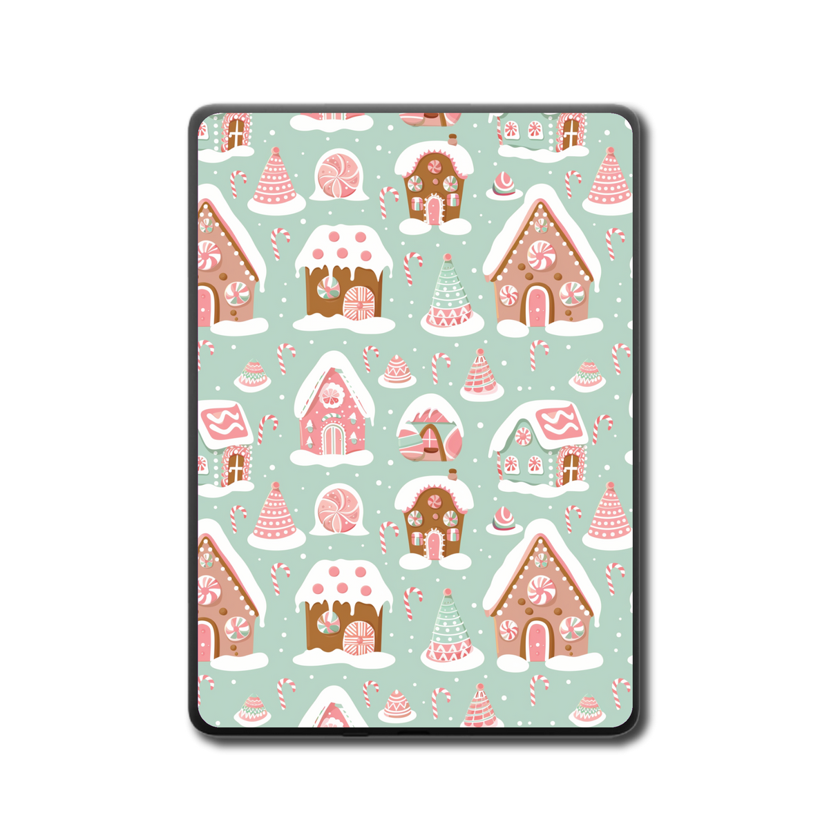 Ginger Village e-reader skin back mockup