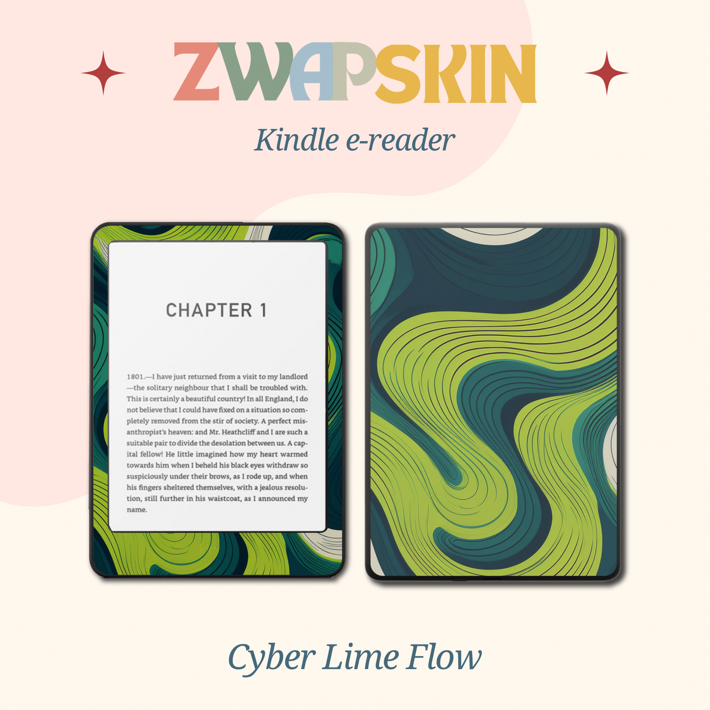Kindle Skin – Electric Chaos