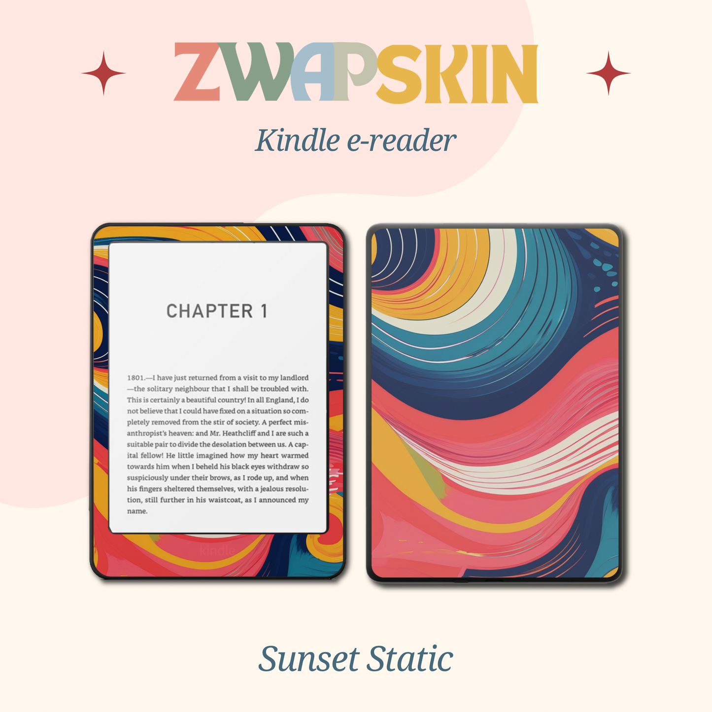 Kindle Skin – Electric Chaos