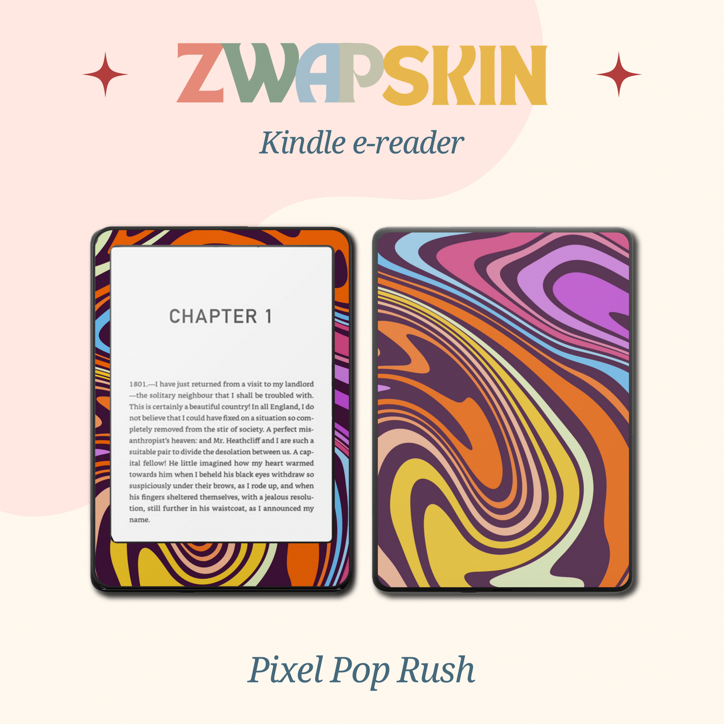 Kindle Skin – Electric Chaos
