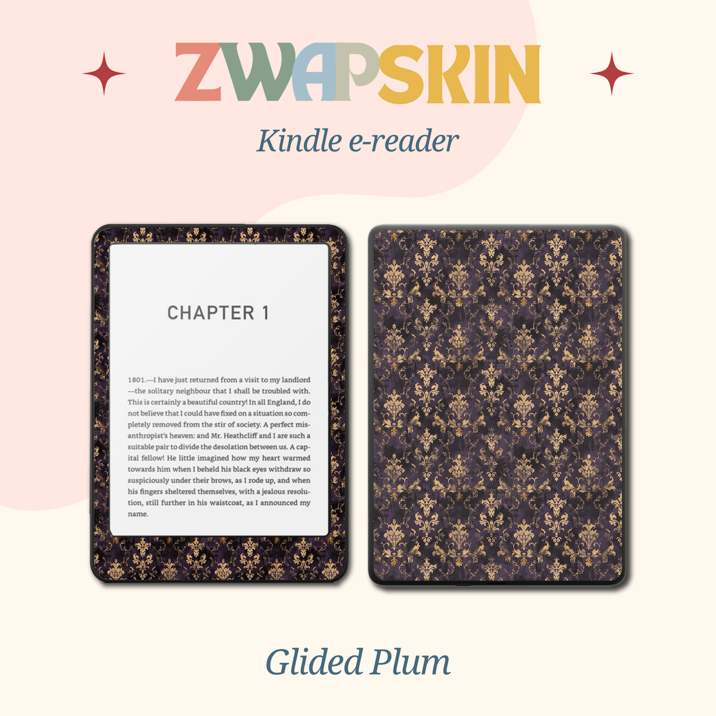 Kindle Skin – Velvet Shadow