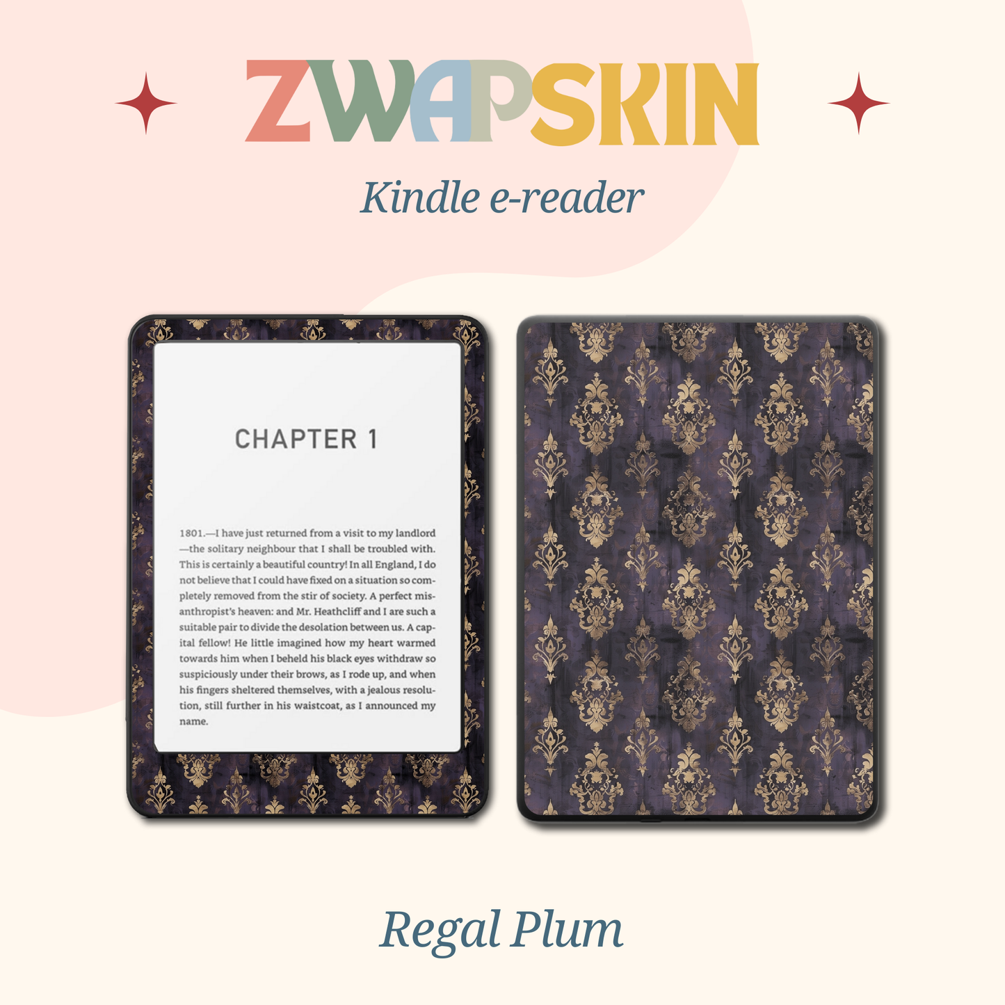 Kindle Skin – Velvet Shadow