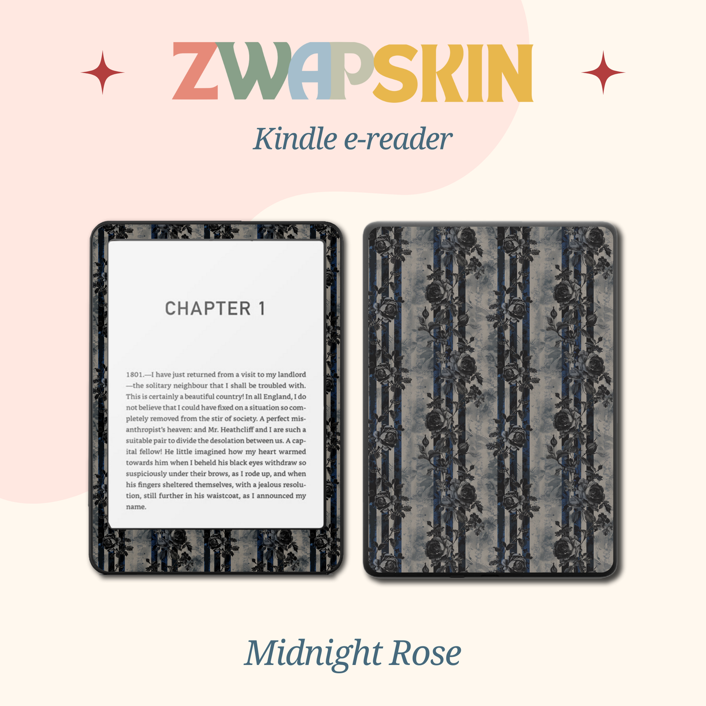 Kindle Skin – Velvet Shadow