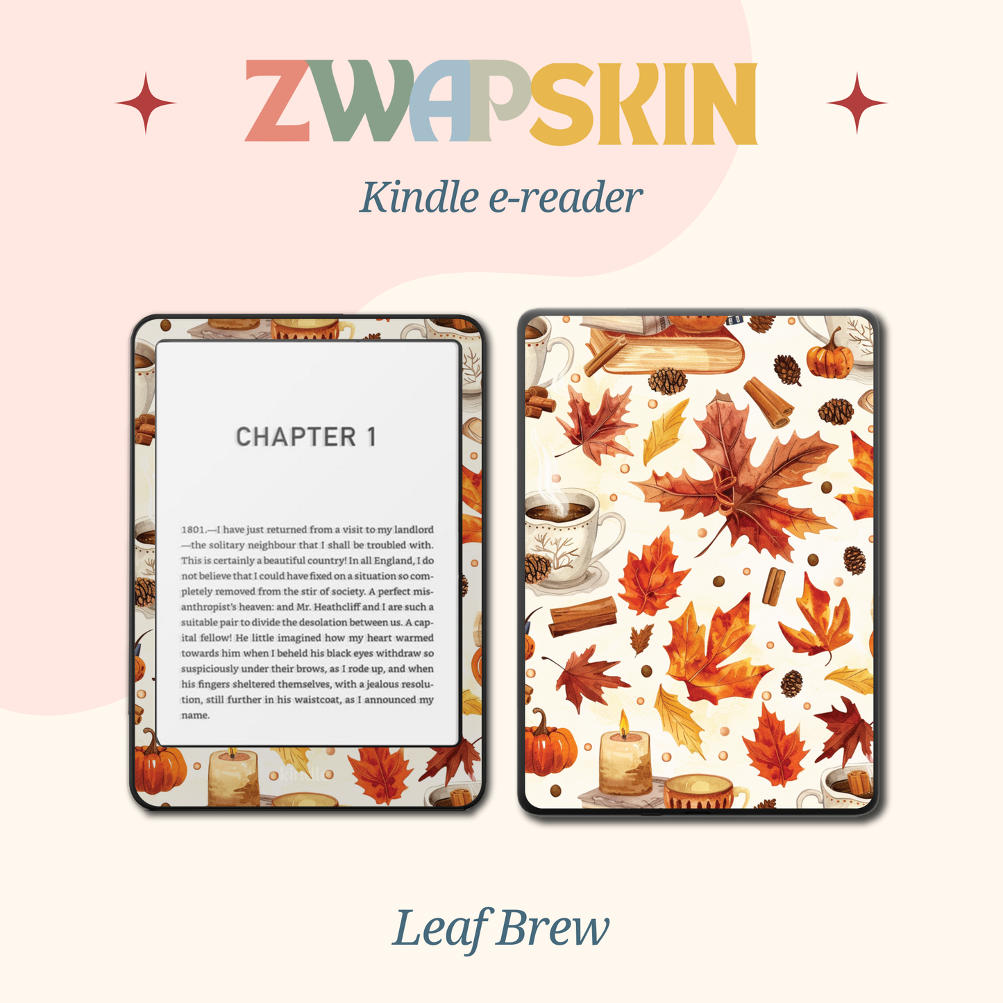 Kindle Skin – Golden Hearth