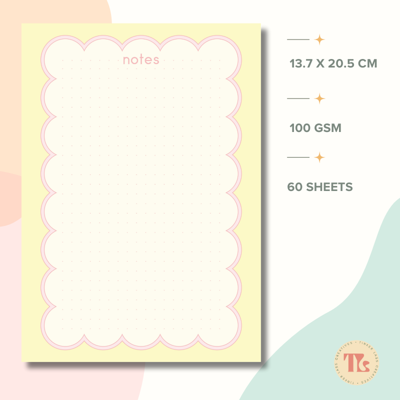 Notepad- Fold Duo Refill - Bubblegum Bliss