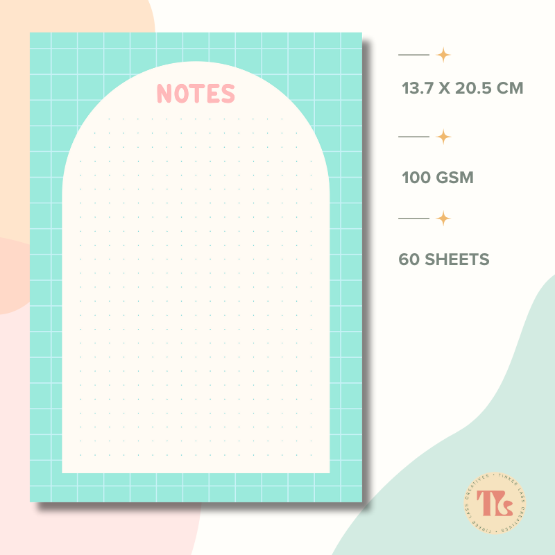 Notepad- Fold Duo Refill - Bubblegum Bliss