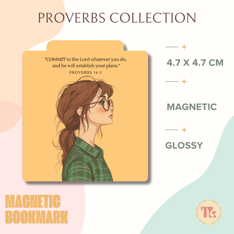 Magnetic Bookmark | Proverbs Collection