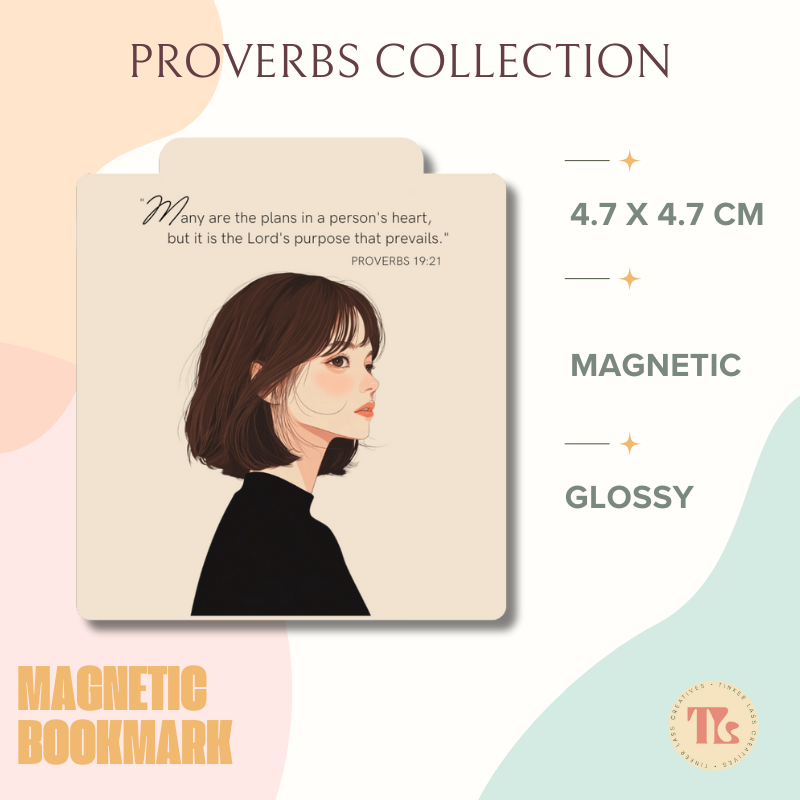Magnetic Bookmark | Proverbs Collection