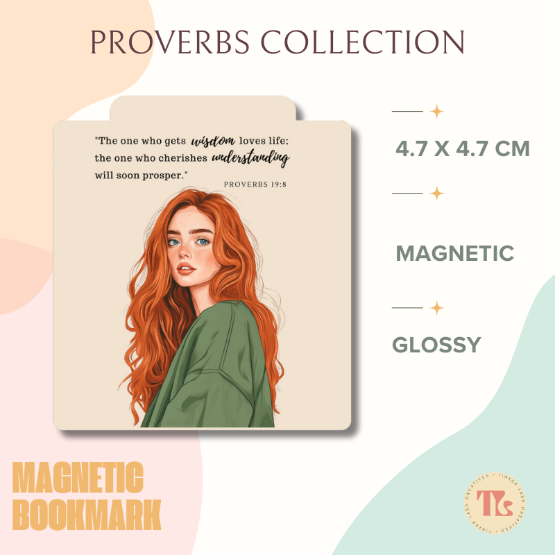 Magnetic Bookmark | Proverbs Collection