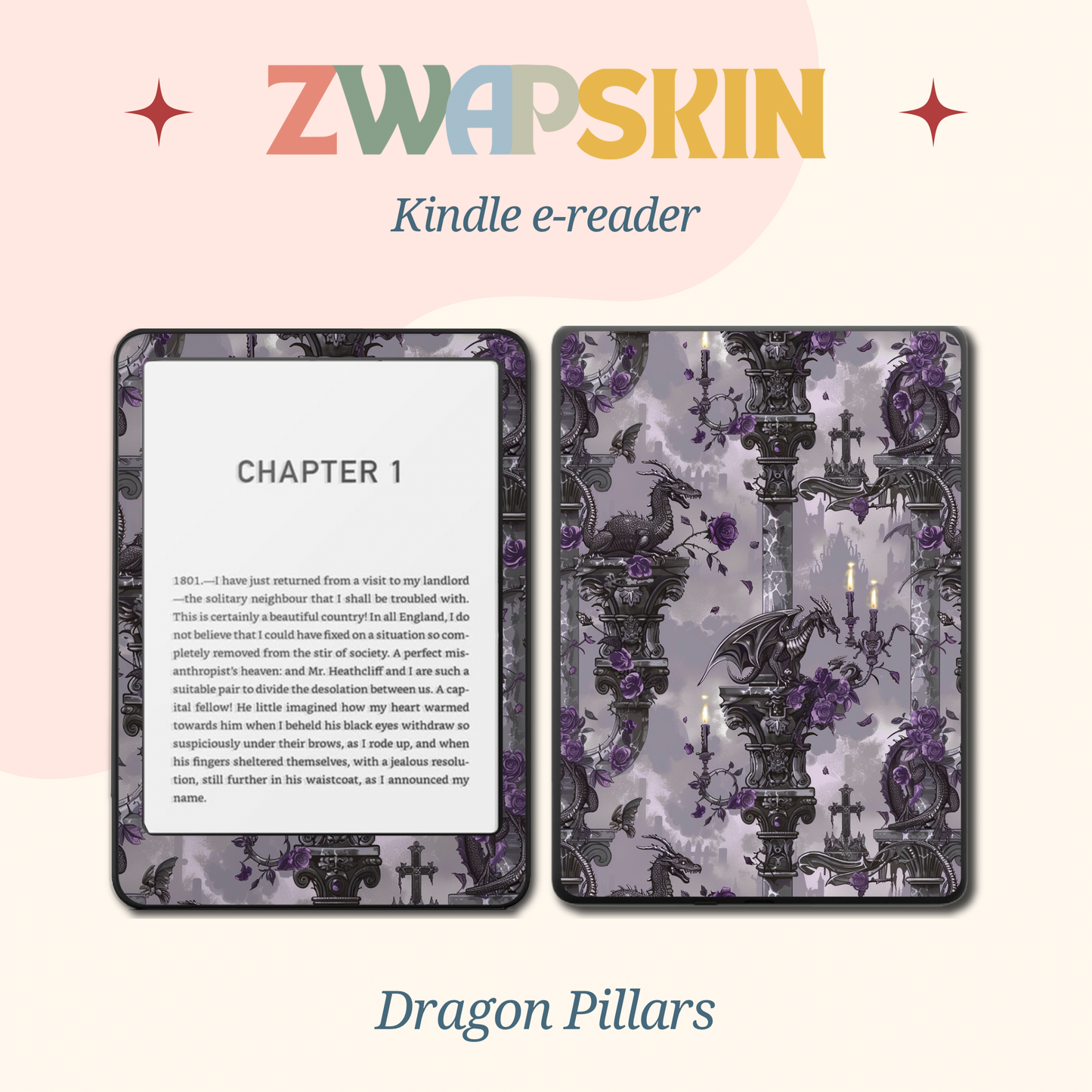 Kindle Skin – Dragon Gothic