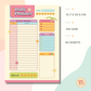 Notepad - Fold Duo Refil - Retro Pastel