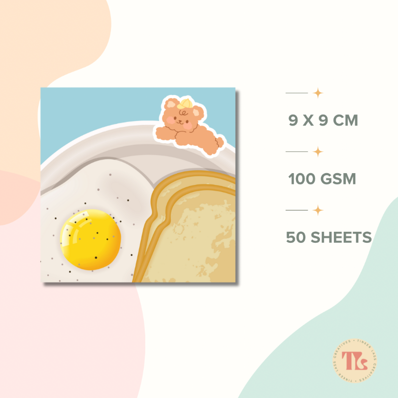 Notepad - A6 - Breakfast Series 01