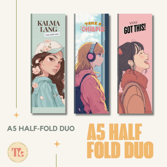 Notepad - Half Fold Duo Planner -  Collection 01