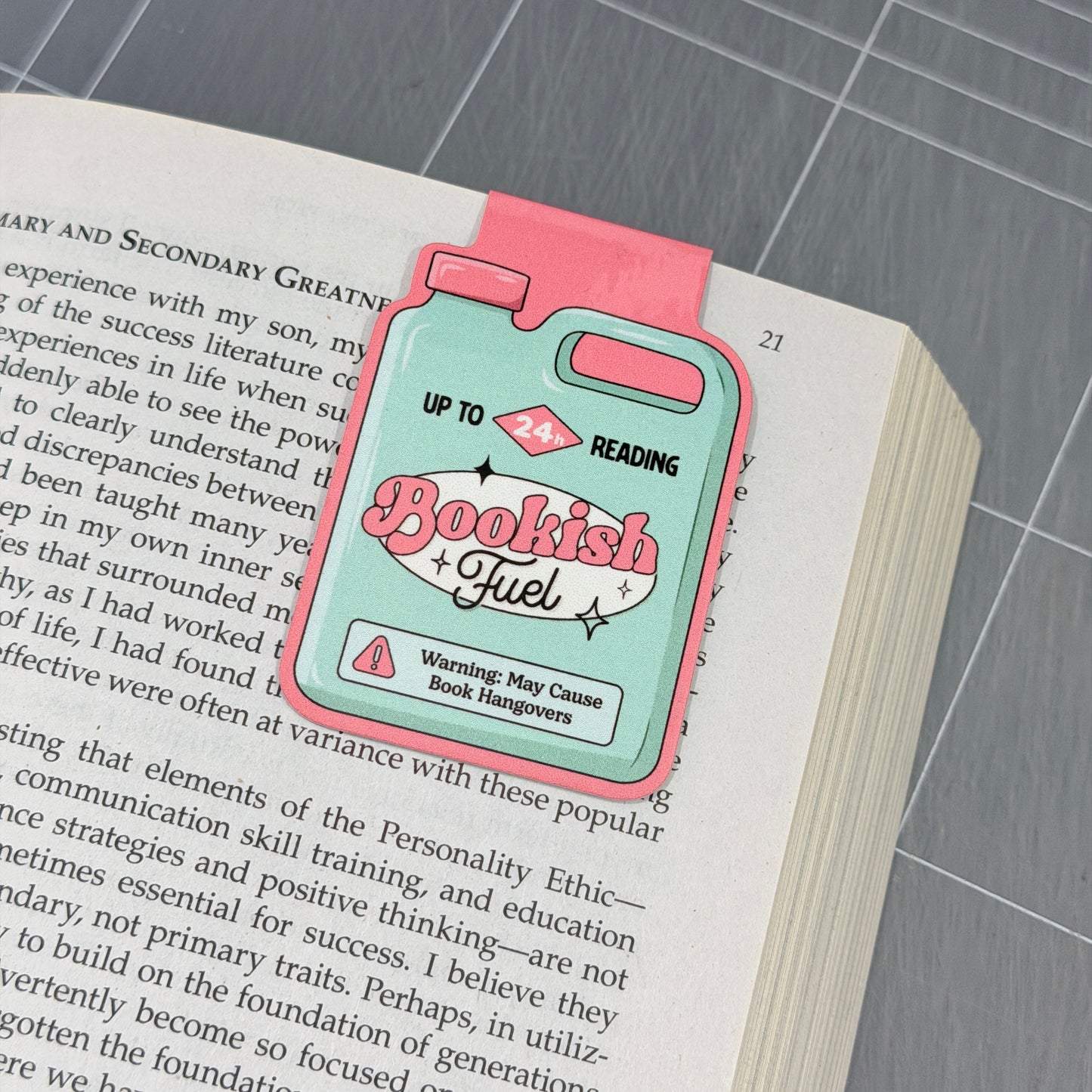 Magnetic Bookmark | Bookish Fuel