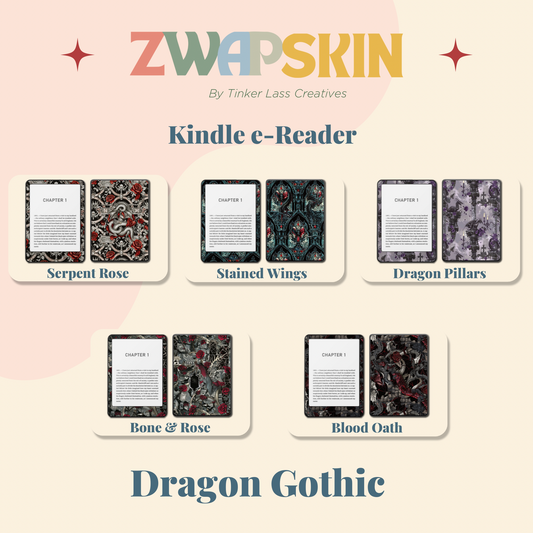 Kindle Skin – Dragon Gothic