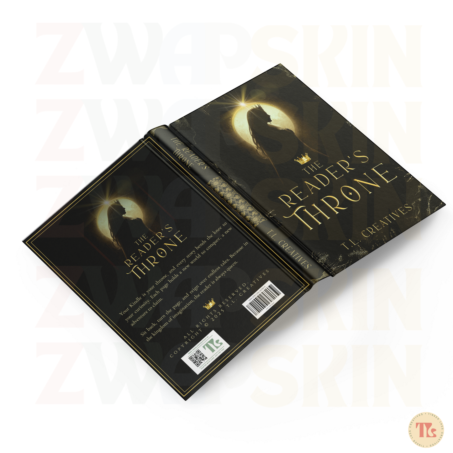 Kindle Cover - The Reader's Throne