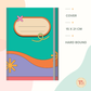 Notepad - Fold Duo Cover - 70 Retro