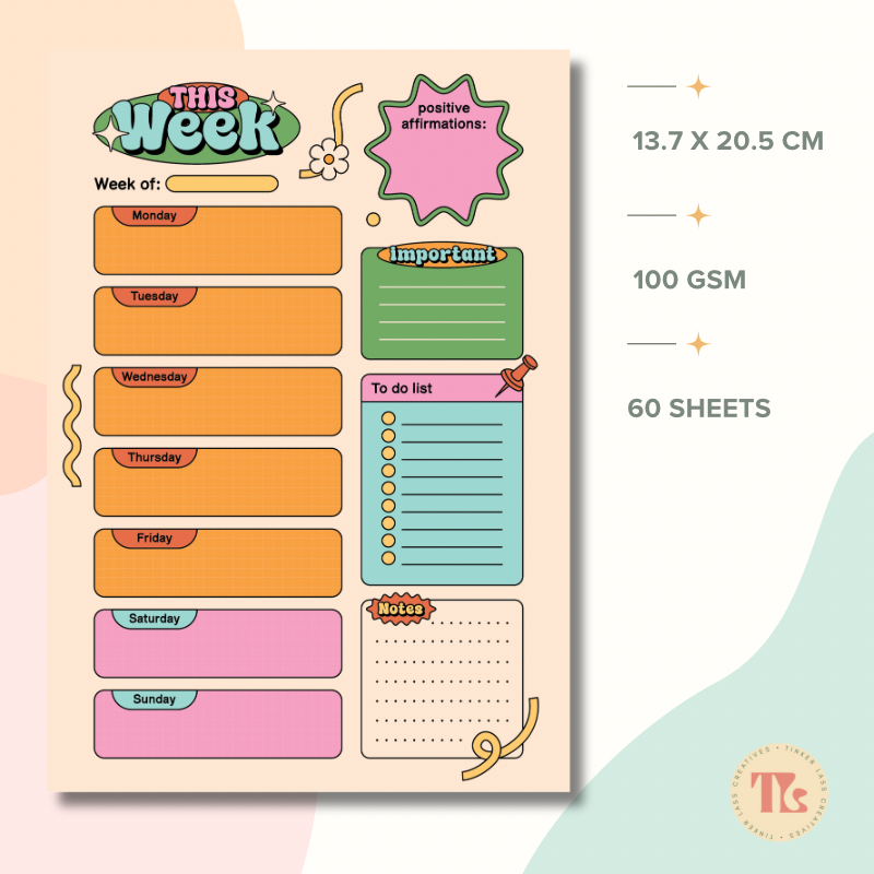 Notepad - Fold Duo Cover - Groovy Green