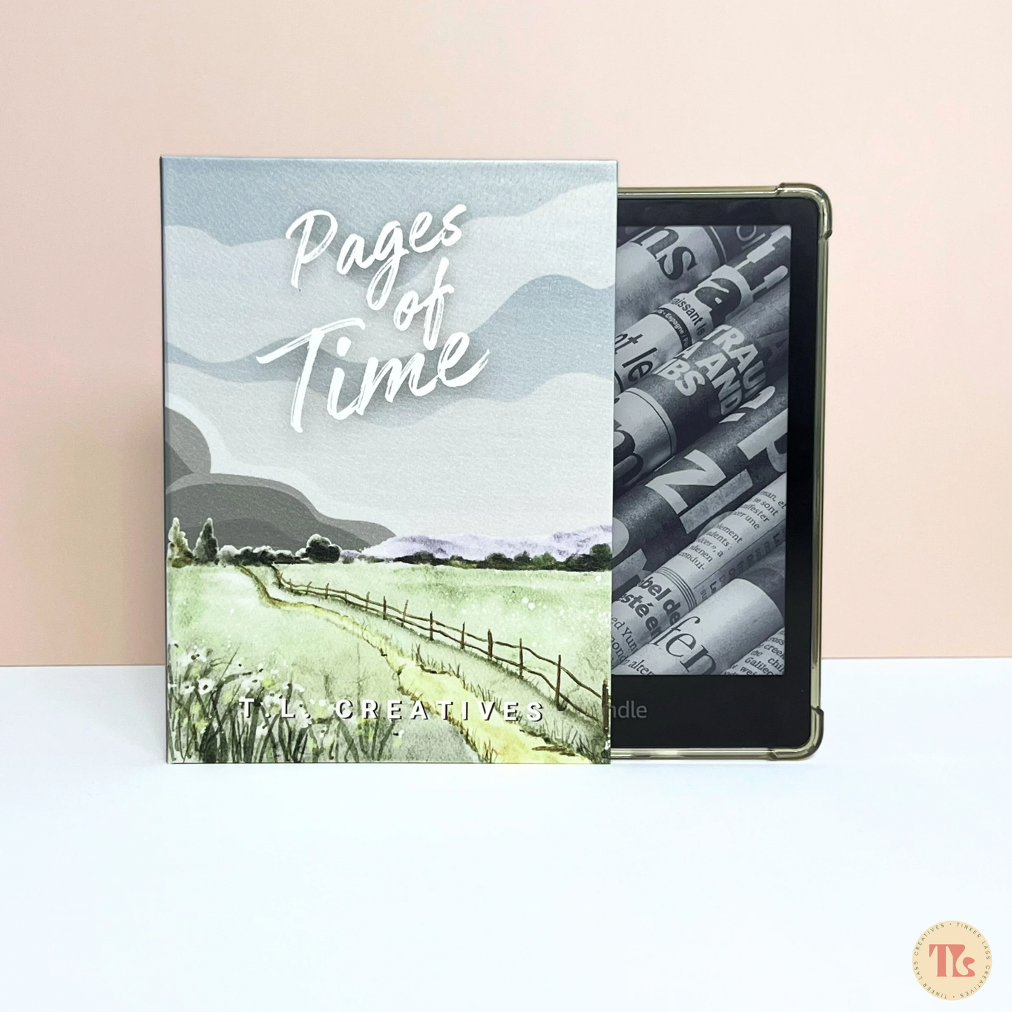 Kindle Cover -Pages of Time