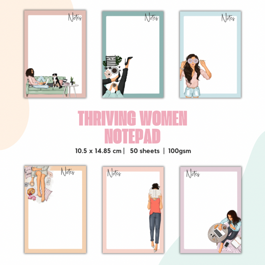 Notepad - A6 - Thriving Women Series 01