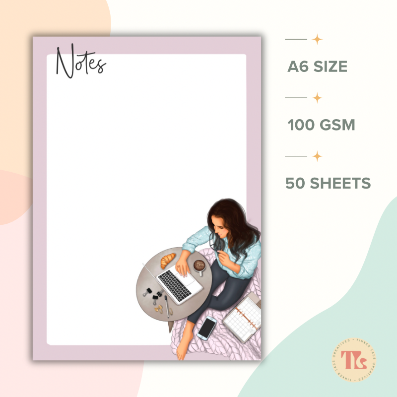 Notepad - A6 - Thriving Women Series 01