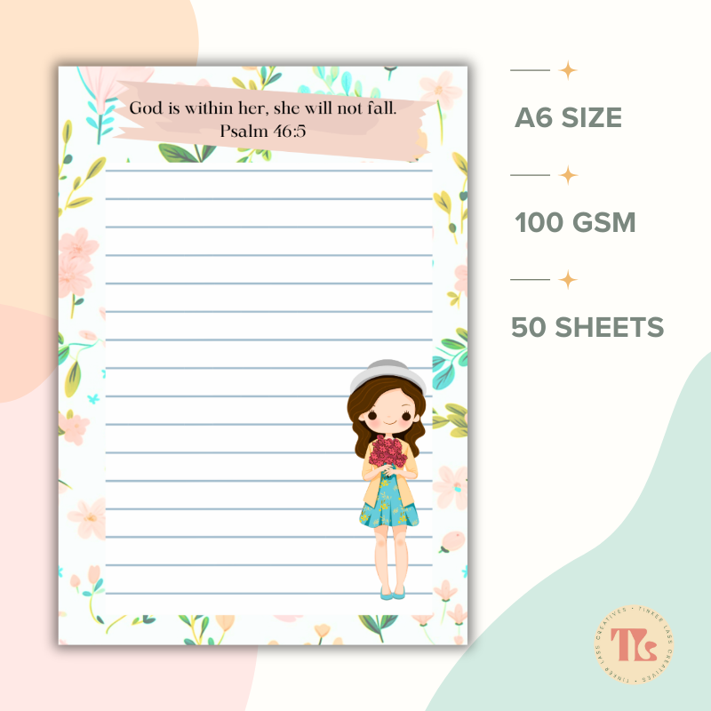 Notepad - A6 - Faith Series 01
