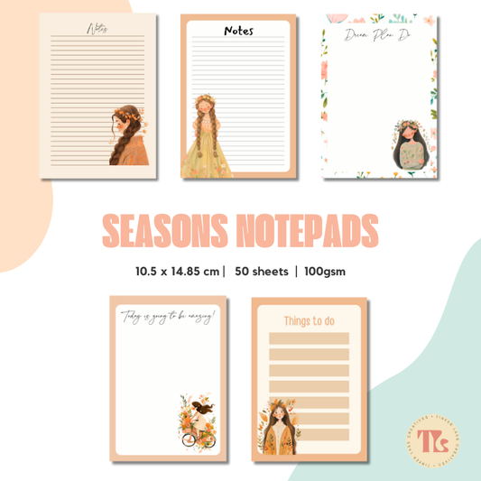 Notepad - A6 - Autumn Series 01