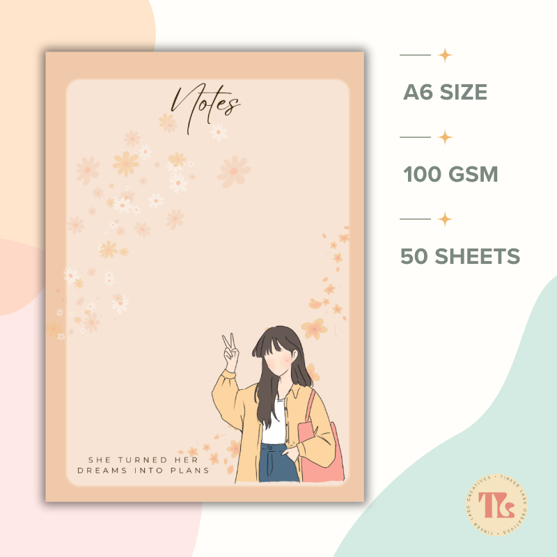 Notepad - A6 - Vibe Series 01