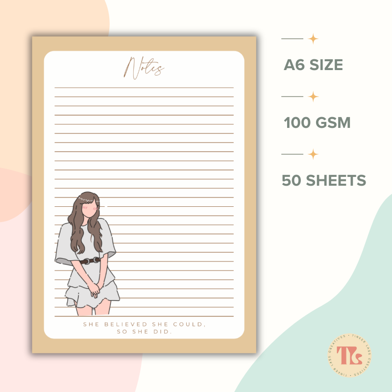 Notepad - A6 - Vibe Series 01