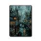 Amsterdam Nocturne e-reader skin back mockup