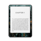 Amsterdam Nocturne e-reader skin front mockup