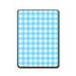 Aqua Picnic e-reader skin back mockup