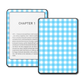 Aqua Picnic Kindle Kobo and ColorSoft e-reader skin