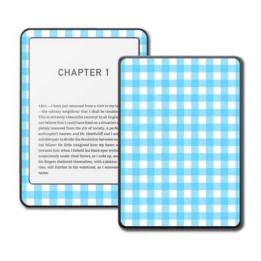 Kindle, Kobo & ColorSoft Skin - Aqua Picnic
