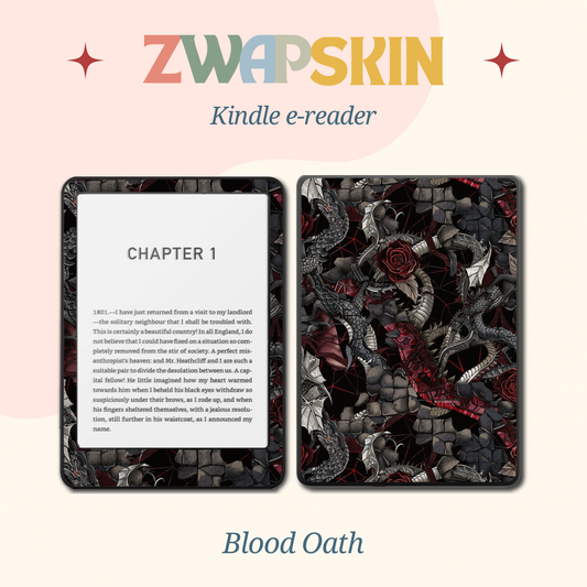 Kindle & Kobo Skin - Gothic Dragon
