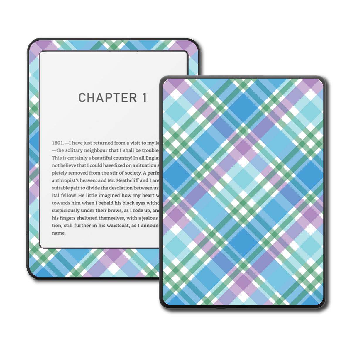 Bluebell Mist Kindle Kobo and ColorSoft e-reader skin