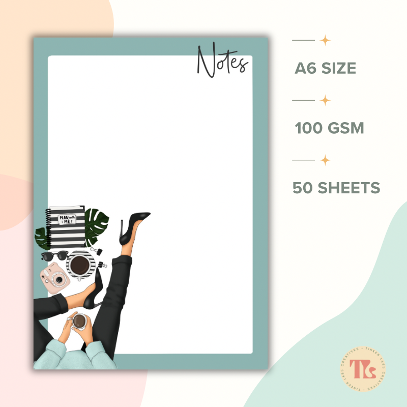 Notepad - A6 - Thriving Women Series 01