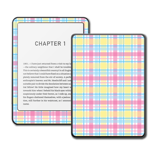 Kindle, Kobo & ColorSoft Skin - Cotton Candy Cross