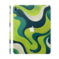 iPad Skin - Cyber Lime Flow