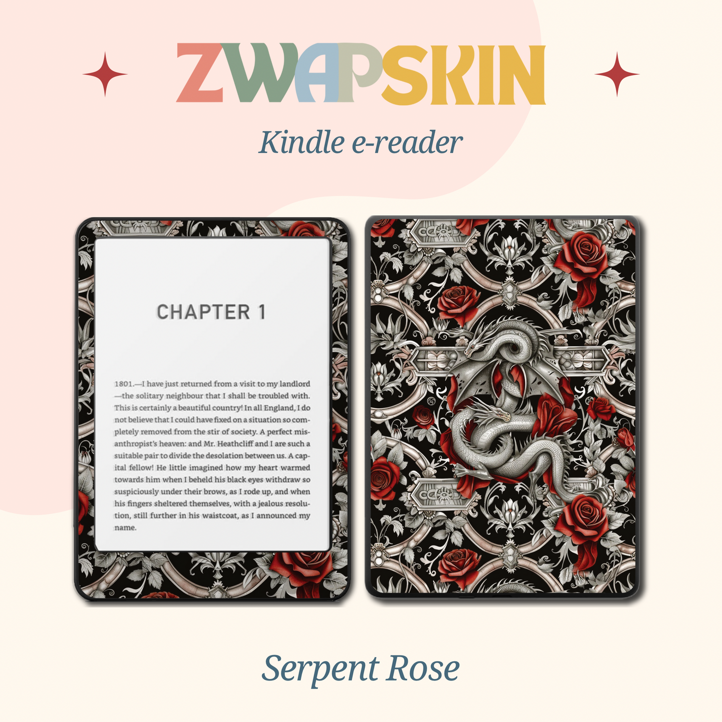 Kindle Skin – Dragon Gothic