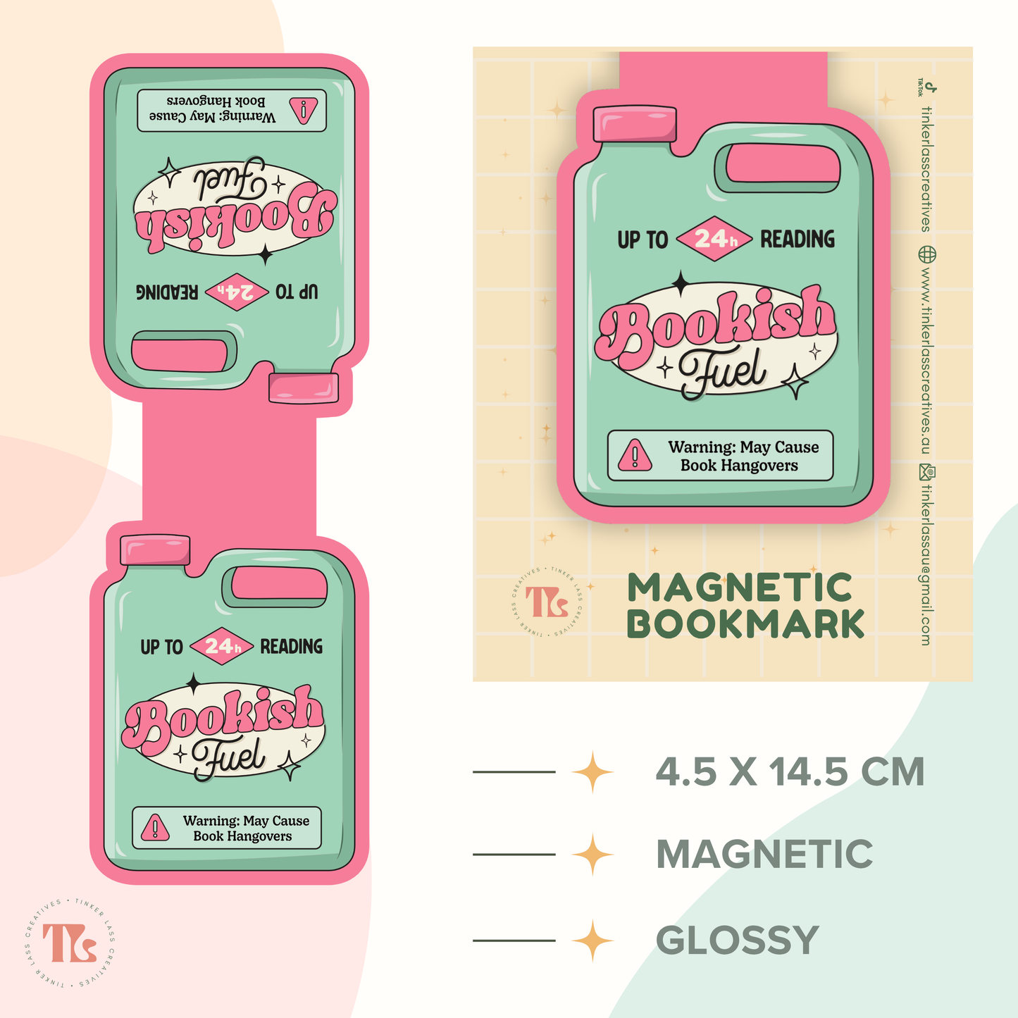 Magnetic Bookmark | Bookish Fuel